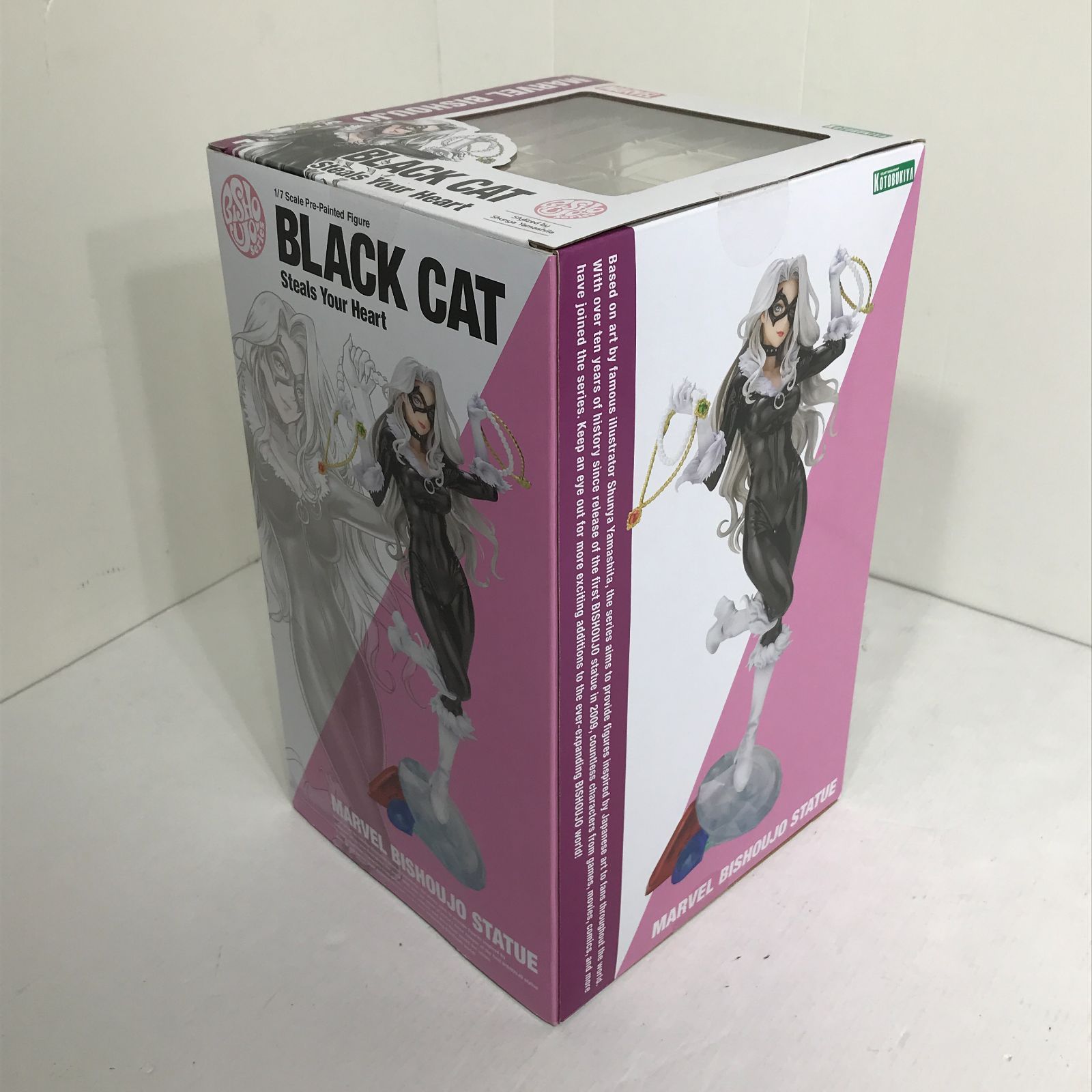 併売/城東29-021】KOTOBUKIYA MARVEL BISHOUJO STATUE マーベル 美少女 BLACK CAT Steals  Your Heart ブラックキャット 未開封 - メルカリ