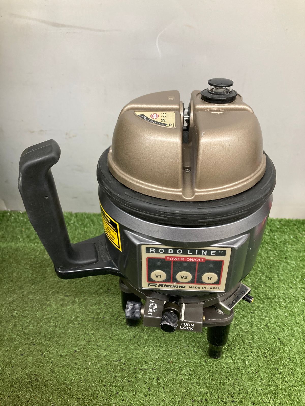 中古品】【0921】☆リズム レーザー墨出し器 ROBOLINE CP-S81 受光器 