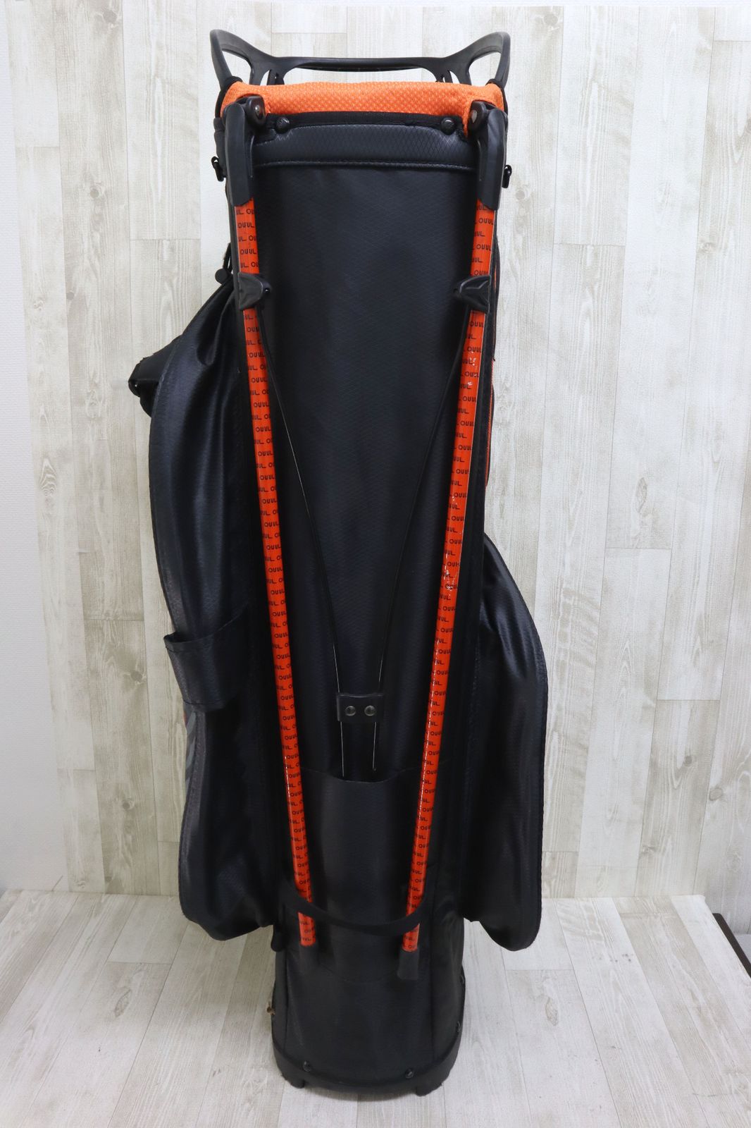 OUUL オウル アリゲーター キャディバッグ ゴルフバッグ ブラック 希少