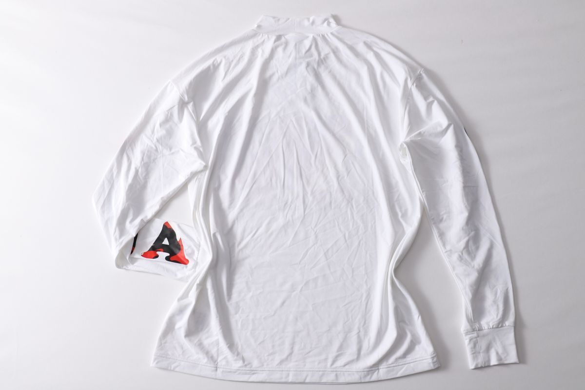 ☆MARK＆LONA MOCK NECK SHIRTSマーク&ロナ ホワイト MARK＆LONA