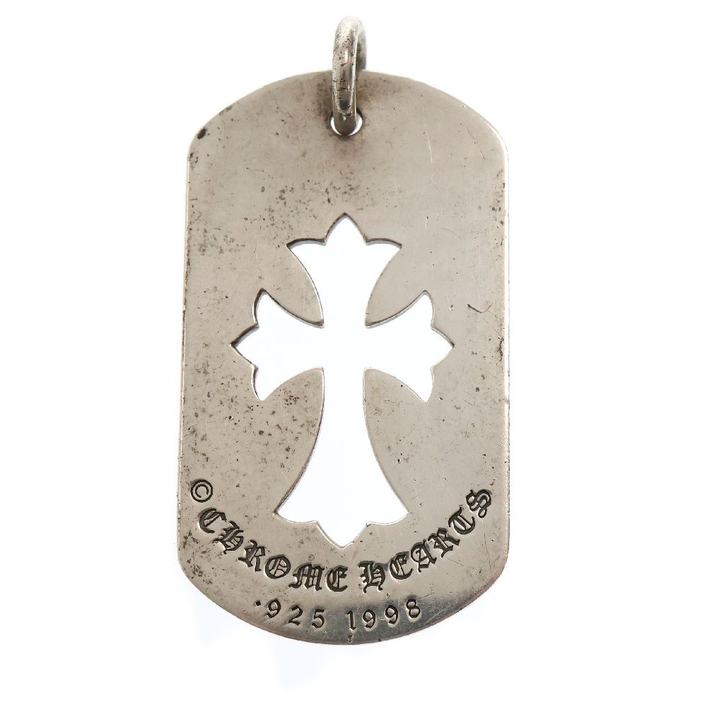 CHROME HEARTS カットアウトフレア ダガー ドッグタグ CHROME HEARTS