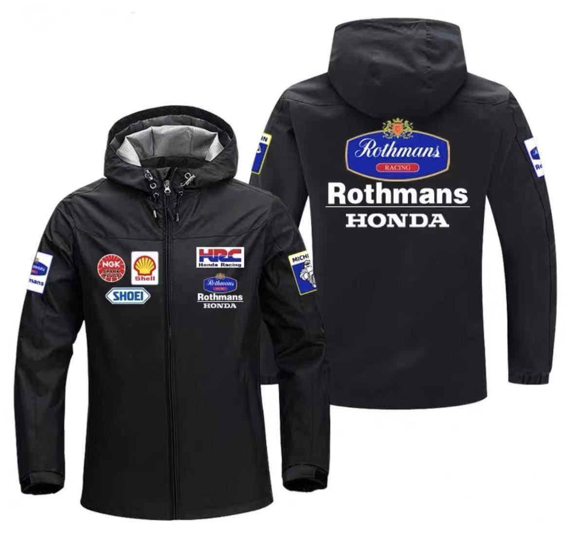 ☆アウトレット新品☆ L ロスマンズ Rothmans x honda HRC MotoGP NSR ジャケット 長袖 ウエア オートバイ レーシング  アウトドア BK - メルカリ