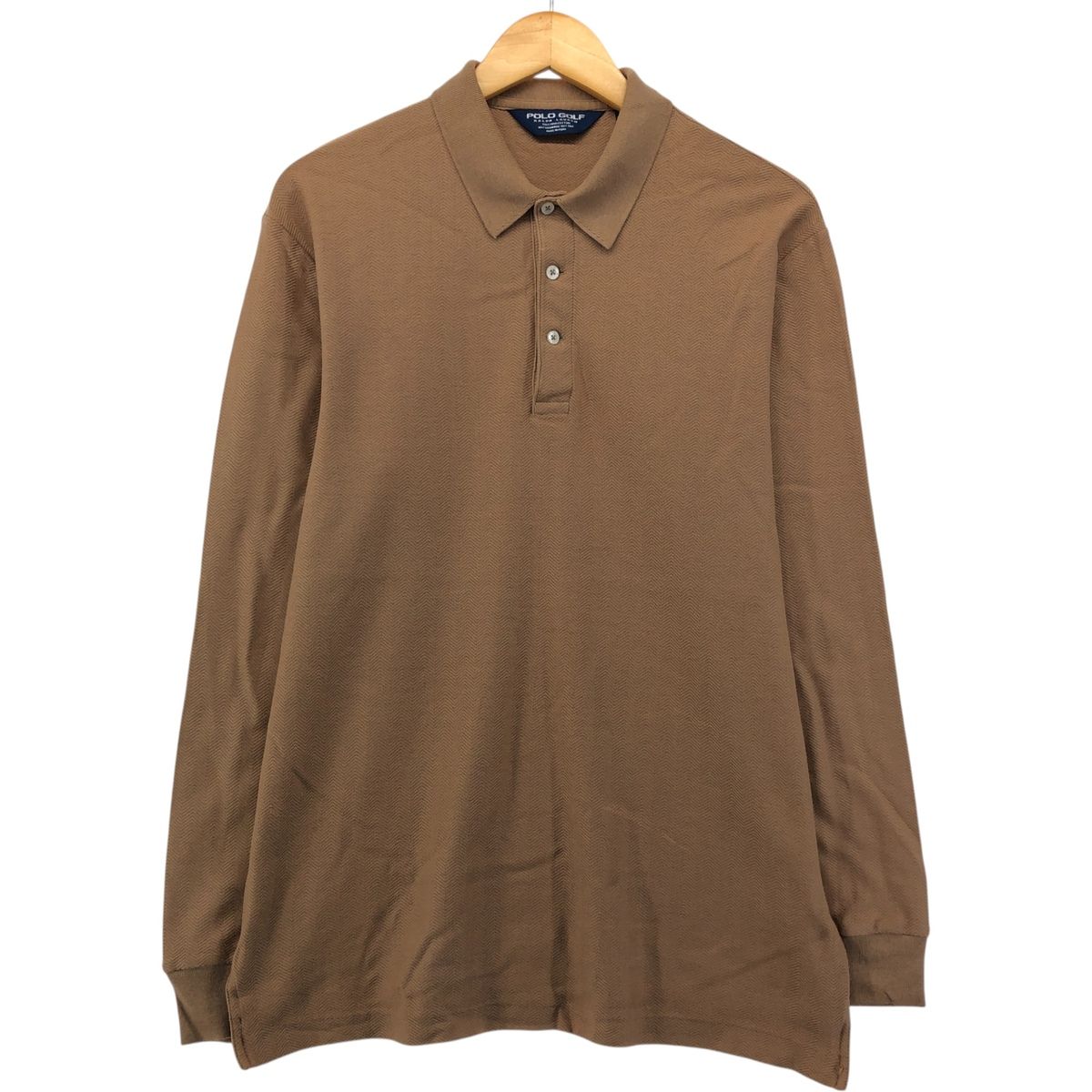 古着 ラルフローレン Ralph Lauren POLO GOLF ポロゴルフ ヘリンボーン 