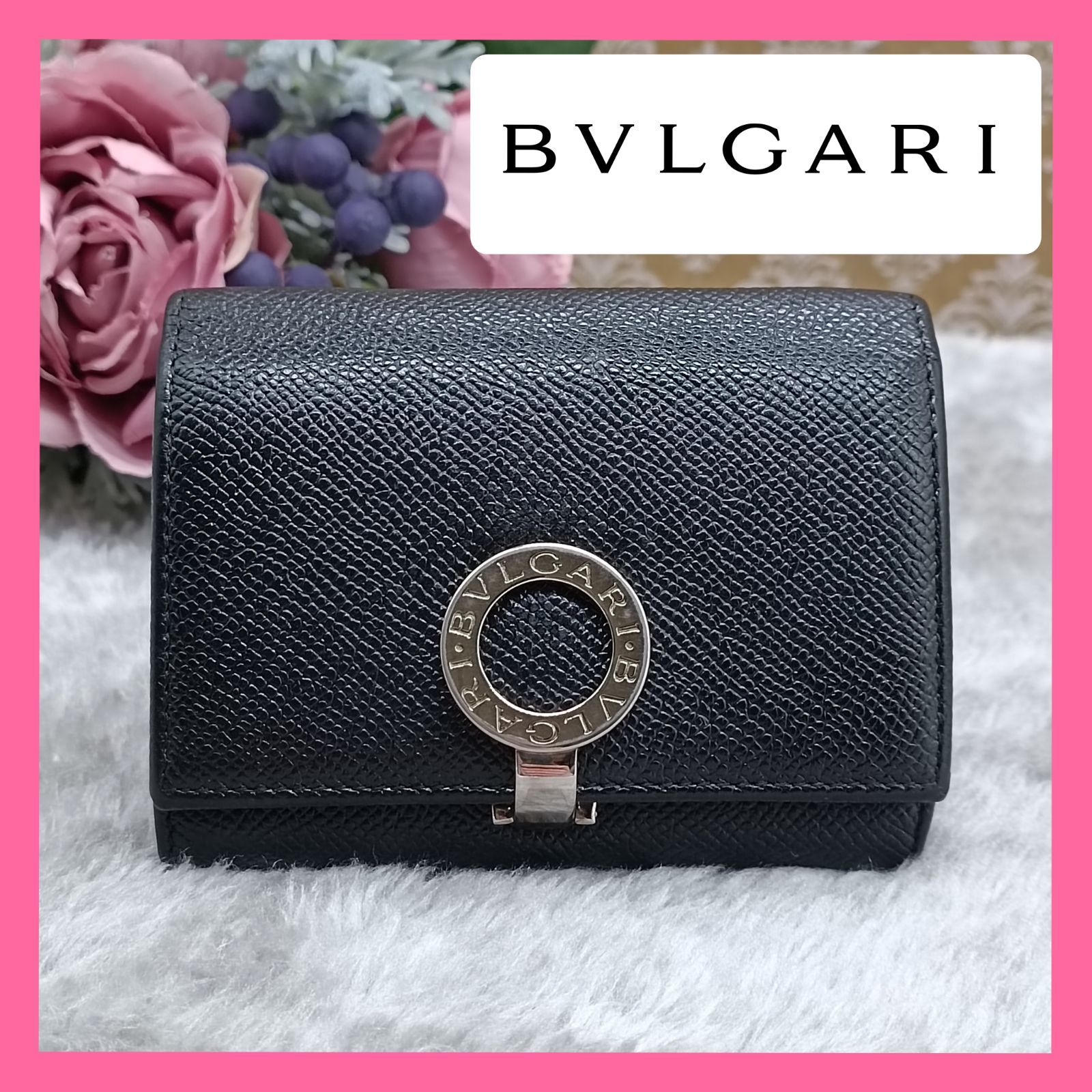 未使用級✨ BVLGARI ブルガリ ビーゼロワン カードケース 名刺入れ 黒 新品 未使用 ブルガリ カードケース 名刺入れ ビーゼロワン