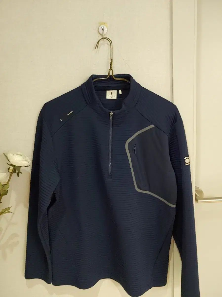 W-Angle ワイドアングル メンズ ゴルフ 機能性 ハーフジップアップ 100