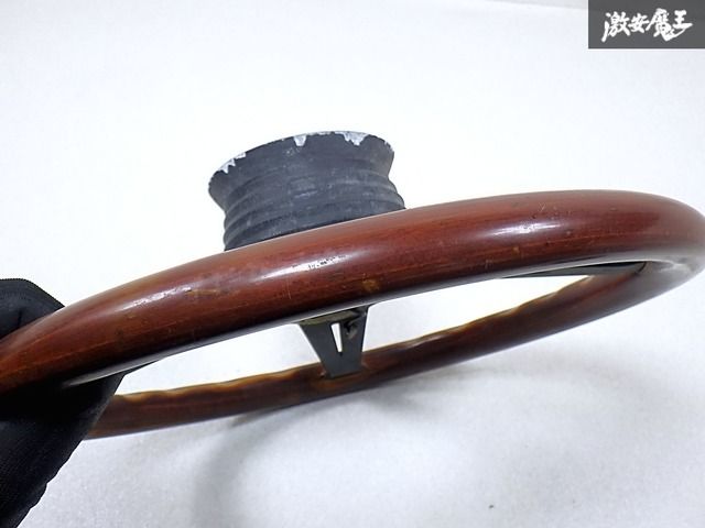 『美品』ナルディウッドステアリング36cm ナルディ - 希少【NARDI Classic】36.5Φ ウッドステアリング