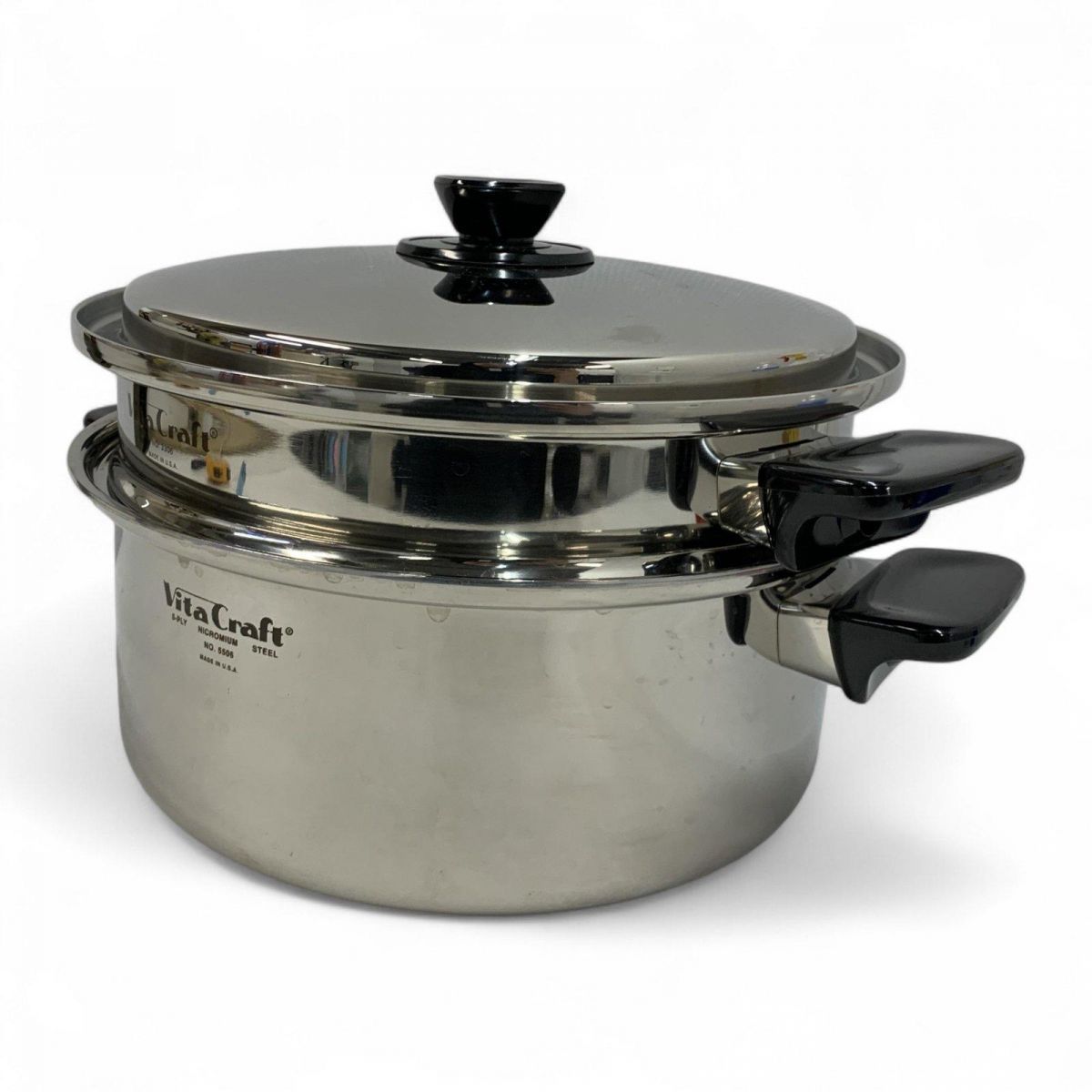 大蒸し器 Vita Caft ビタクラフト 鍋 両手鍋 5.5L 直径25.5cm 3306 BYK783666大
