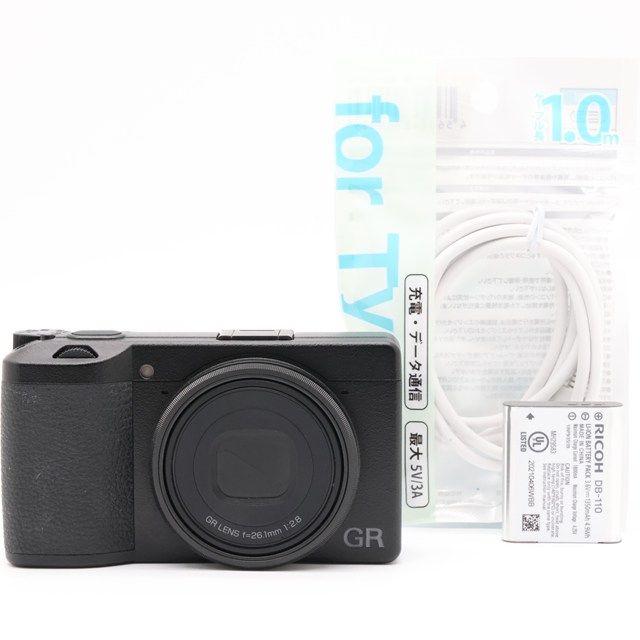 美品＞RICOH GR IIIx｜シャッター回数5480枚｜APS-Cセンサー搭載