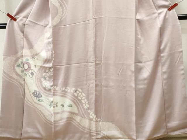 平和屋着物□訪問着 辻が花 手描き 絞り 正絹 逸品 BAAO0516by