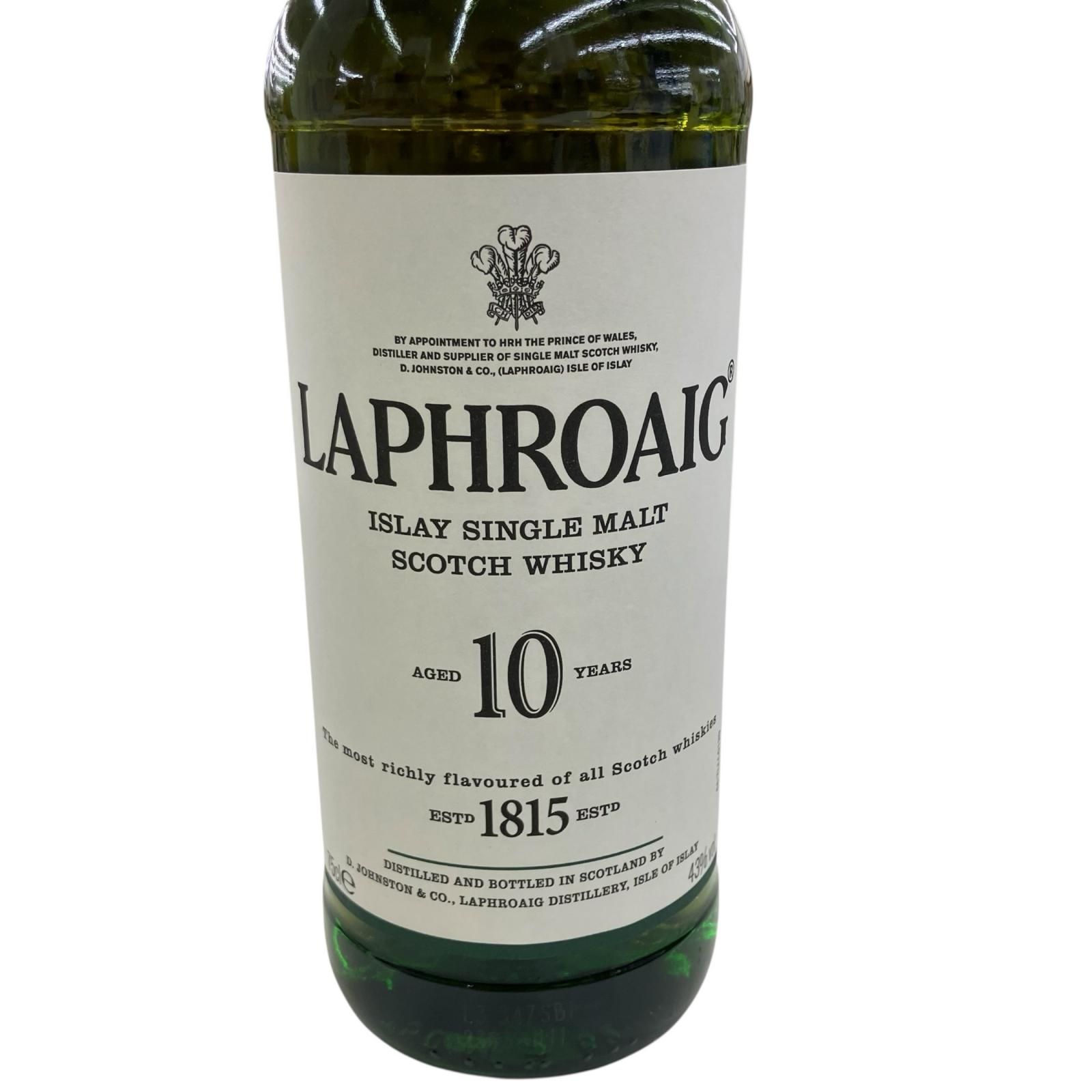 186000 LAPHROAIG ラフロイグ 10年 アイラシングルモルトウイスキー