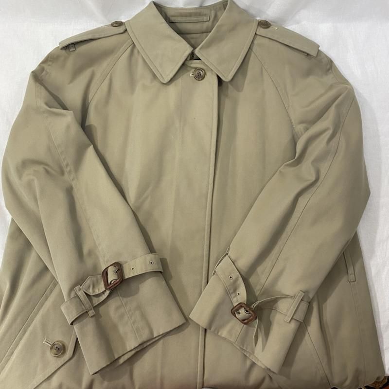 古着 コート BURBERRYS ライナー付きステン コート ベージュ 名前刺繍有 SIROKUMA-CORPORATION_COM
