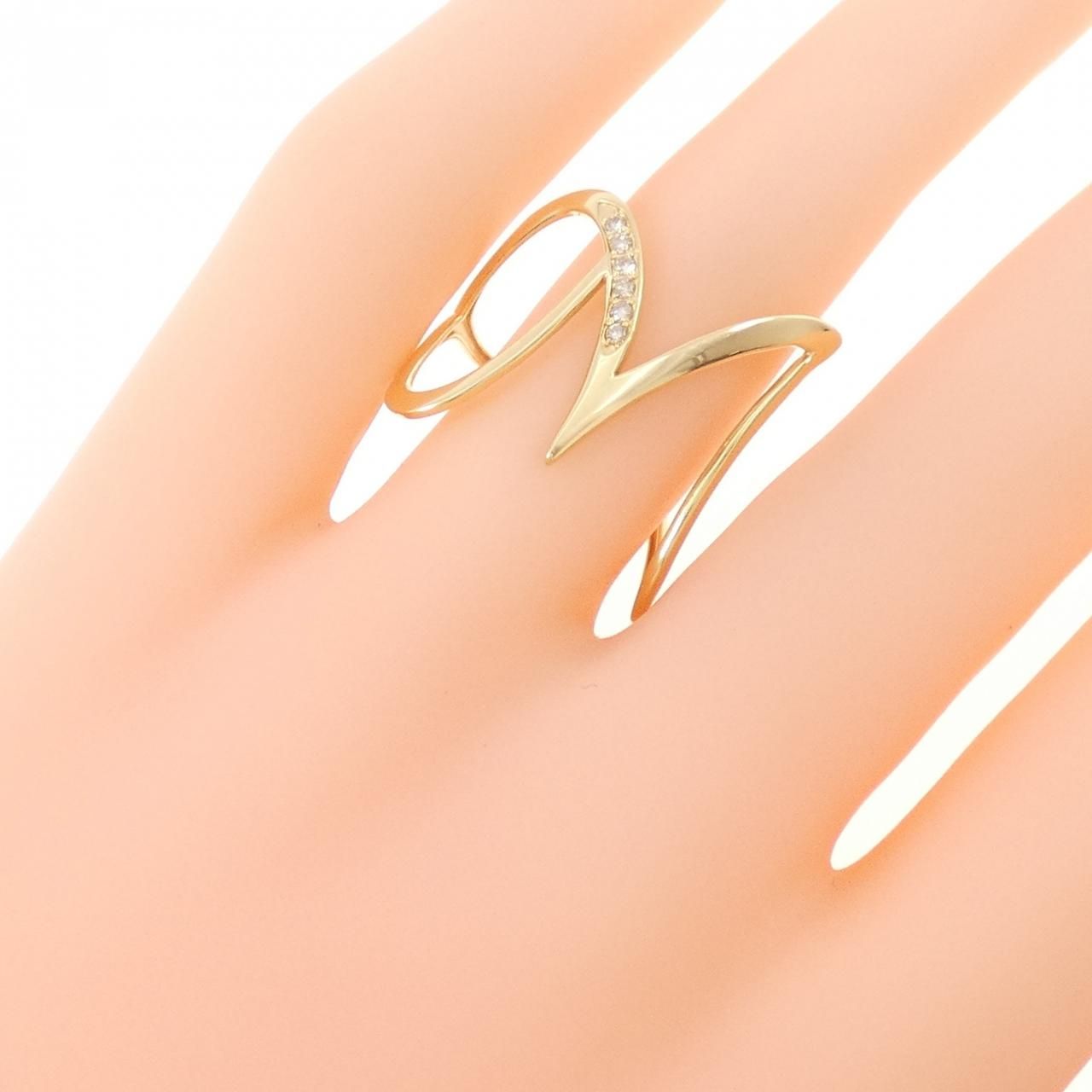 約4.45g❣️美品❗️D0.51CT✨k18YGバケットダイヤリング K18YGバケットダイヤモンド フルエタニティリング – STUDIO DISC