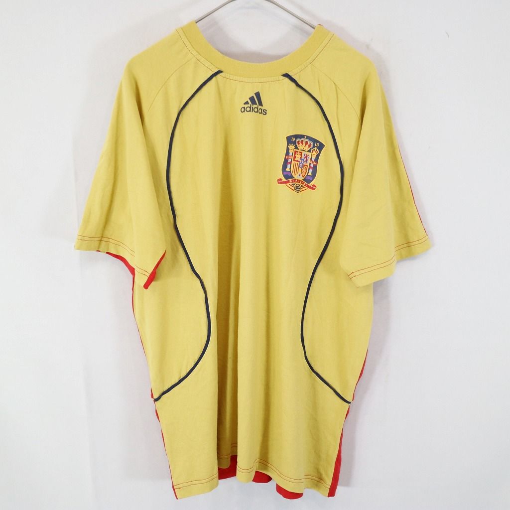 【新品未使用】adidas アディダス スペイン代表　ユニフォーム　半袖 adidas スペイン代表 2022 ユニフォーム ホーム 半袖