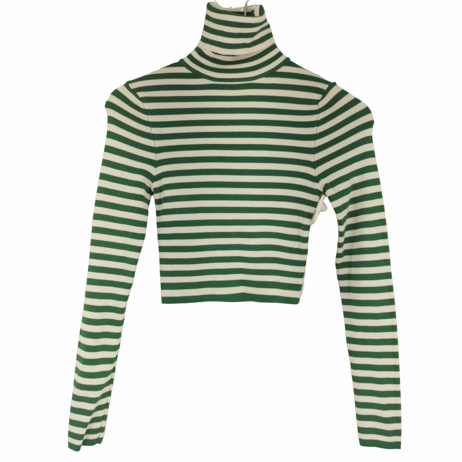 ZARA - 入手困難　ザラ　クロップドニット ZARA☆入手困難！コントラストニットトップス (ZARA/ニット