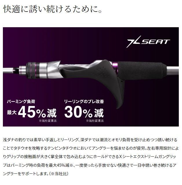 サーベルマスター XR テンビン 73MH180／RIGHT 太刀魚