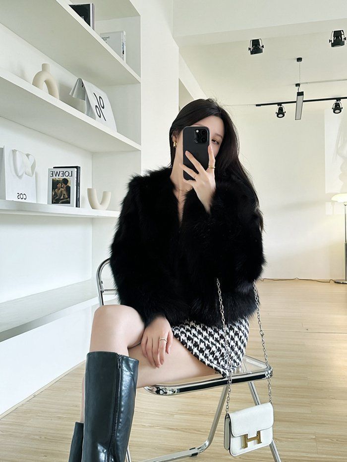 ショート丈 ふわふわ