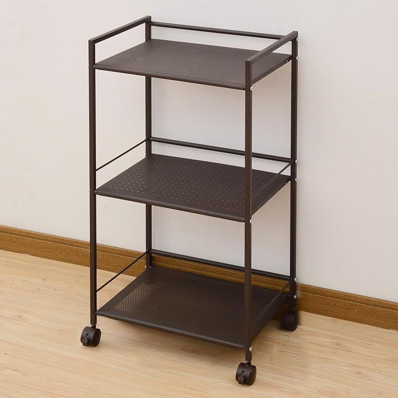USM キャスター付きスチールラック ブラック USM キャスター付きスチールラック ブラック USM Haller USM ハラー