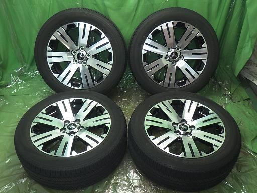 【中古】21年製 デリカD5 純正  18インチ    ヨコハマ ジオランダー