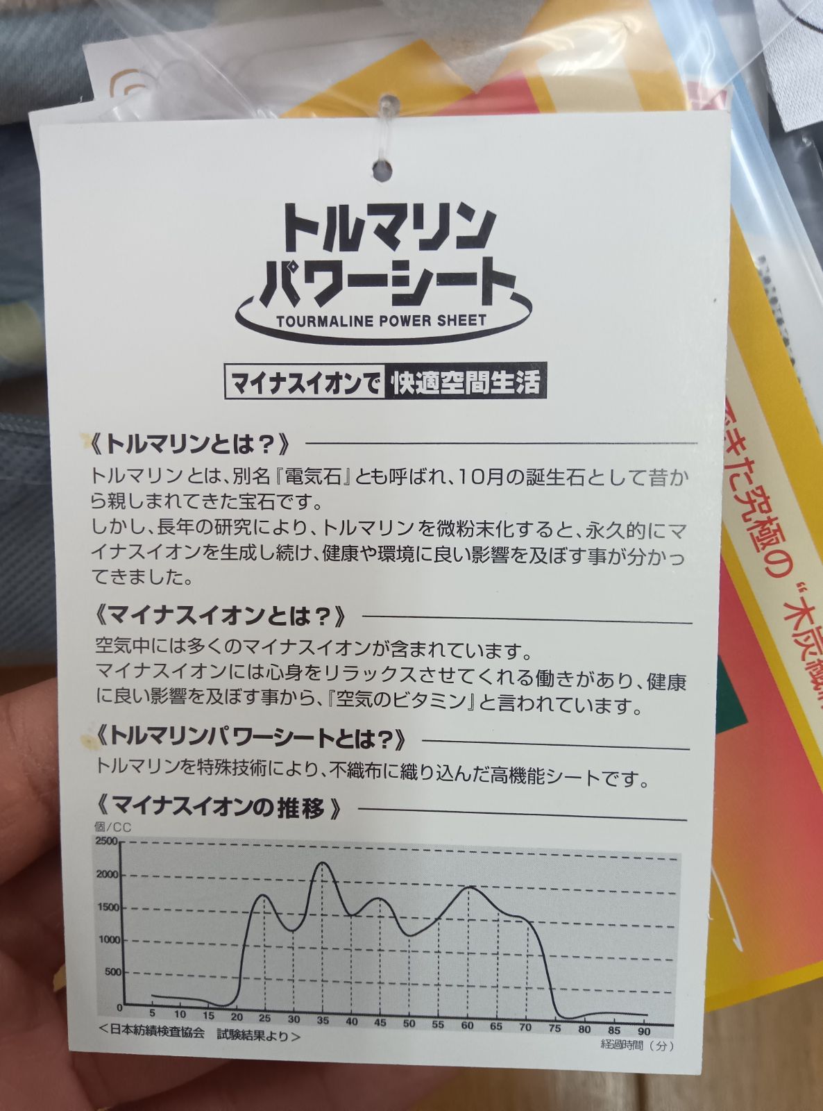 トルマリンシート 備長炭不織シート