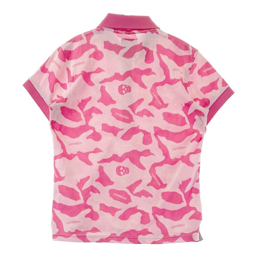 美品 MARK & LONA マークアンドロナ ポロシャツ ピンク L 美品】マーク