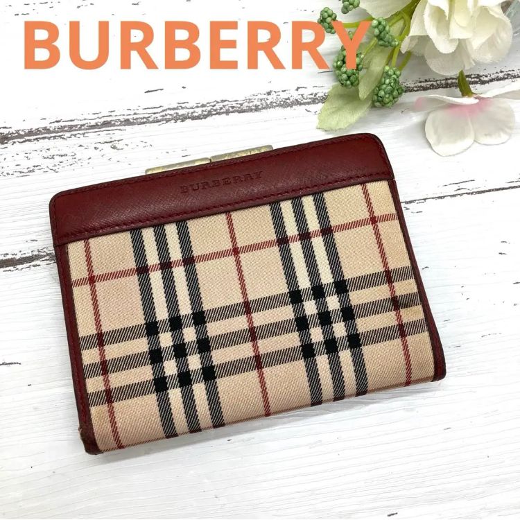 BURBERRY バーバリー 折り財布 ノバチェック ベージュ ホワイト 財布 BURBERRY バーバリー 折り財布 ノバチェック ベージュ ホワイト 財布