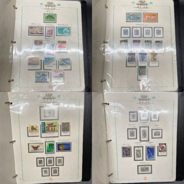 94M 0210G26) 沖縄切手アルバム 琉球切手 1948-1972 収集 コレクション