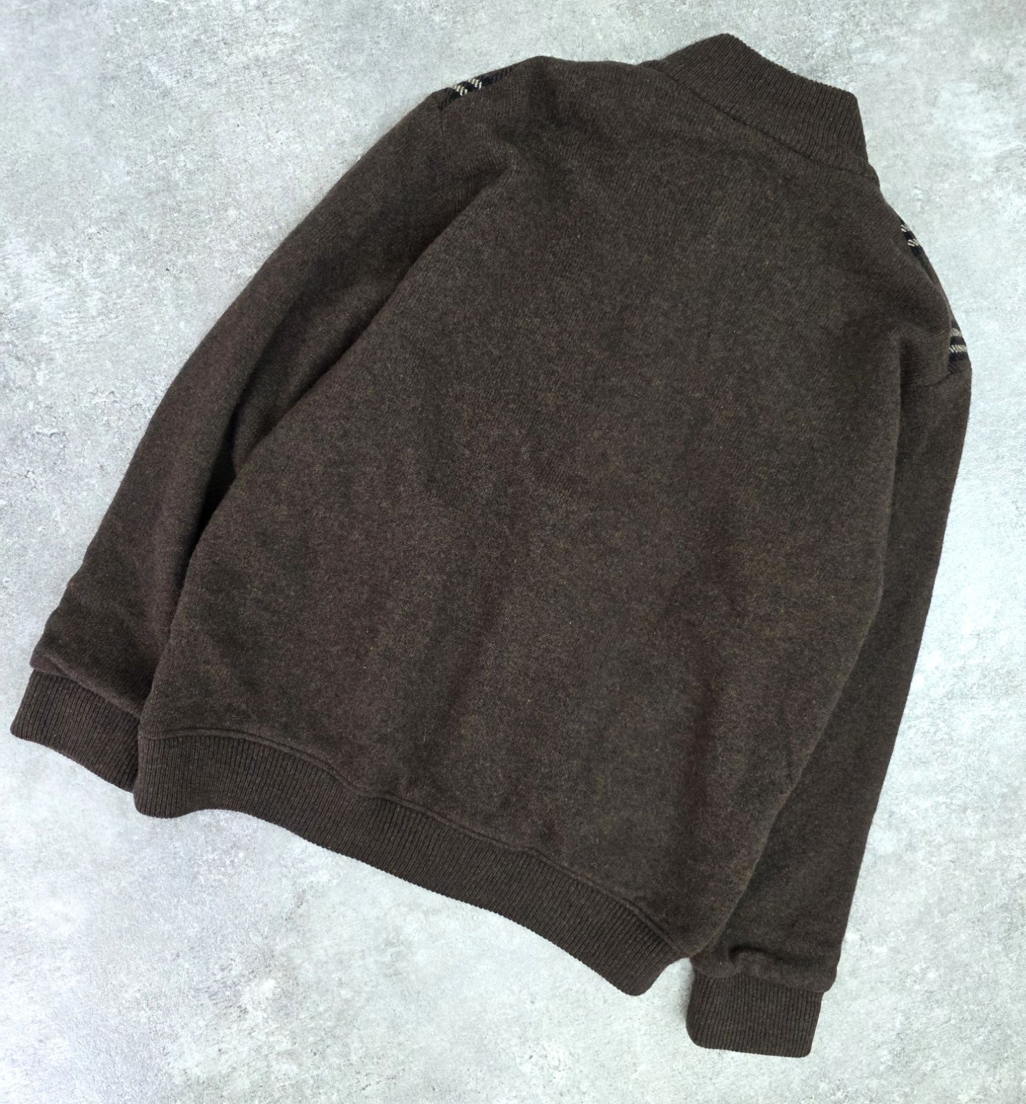 ☆BURBERRY LONDON( バーバリー ロンドン) ノバチェック ウール ニット