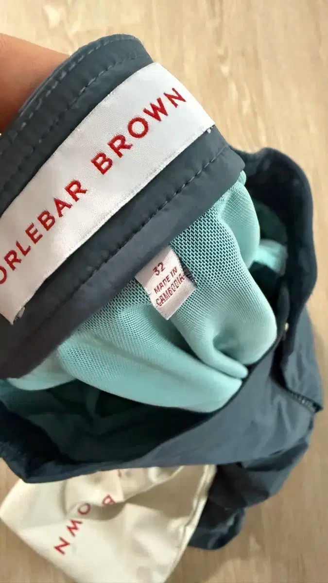 オールレバブラウン 水着 ハーフパンツ 32