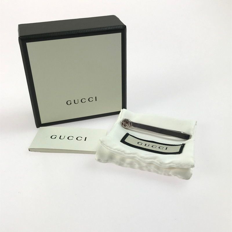 GUCCI グッチ インターロッキングG ダイバー 499061 ネクタイピン 服飾雑貨 スーツ用小物 182-250604-na-10-tag