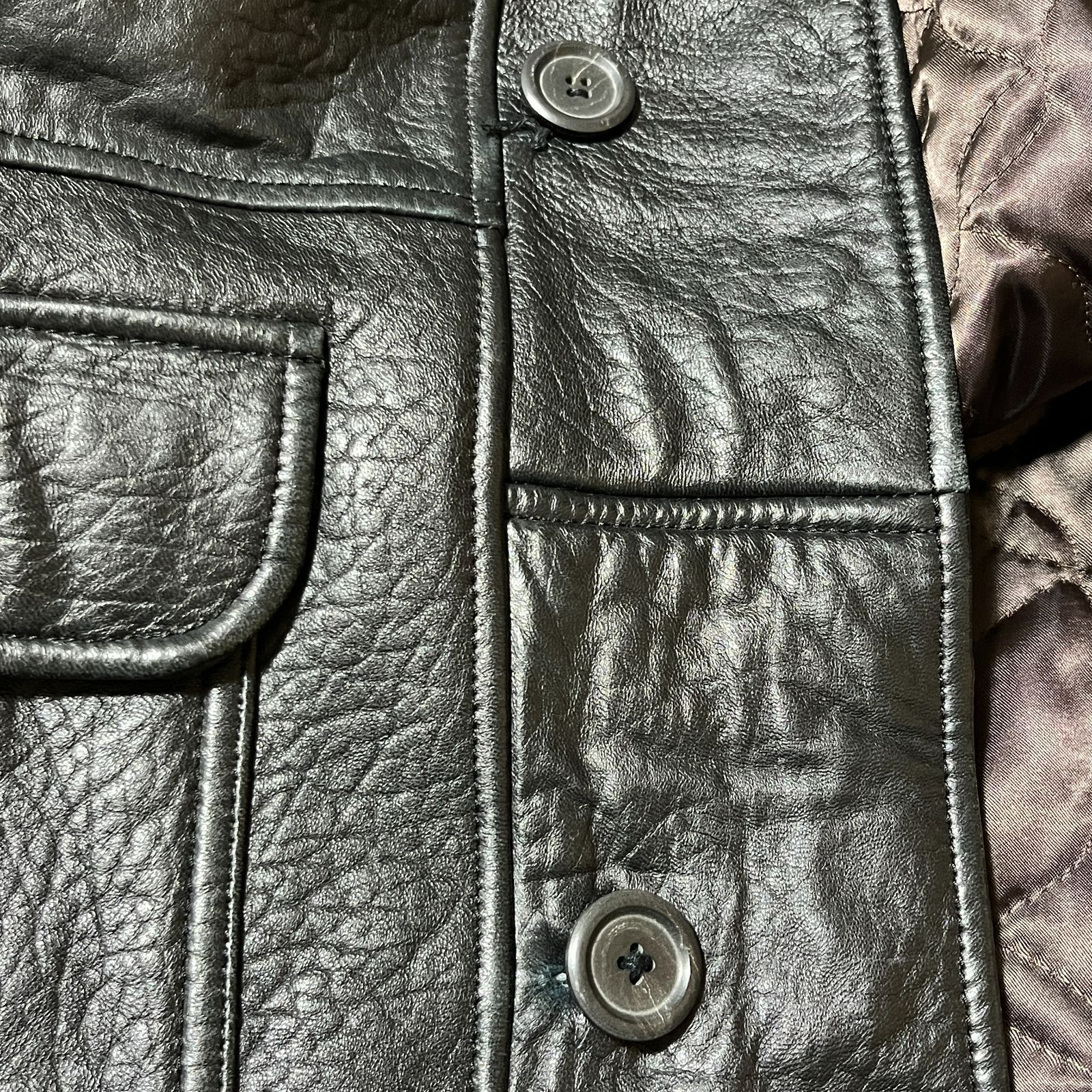 訳あり】Paul Smith LONDON レザーコート 羊革 L サイズ 即決 訳あり】Paul Smith LONDON レザーコート 羊革 L サイズ 即決