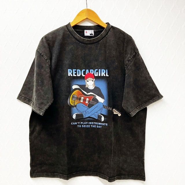未使用！goa ナチュラルヴィンテージTシャツ✮半袖フェザー柄✮平成ギャルy2k tシャツ ルーズシルエットマルチグラフィックヴィンテージ加工