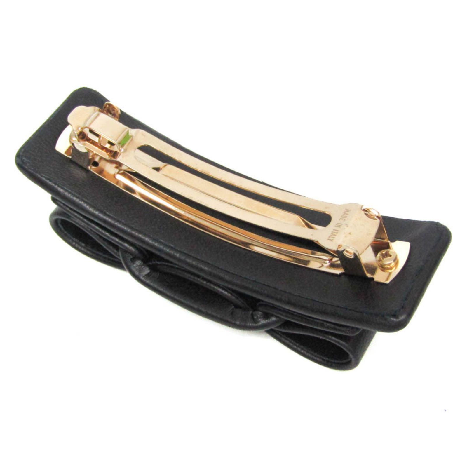 サルヴァトーレ フェラガモ Salvatore Ferragamo ヴィヴァ ボウ Viva Bow 340125 739942 レザー レディース バレッタ ブラック DECORATOM_COM_BR