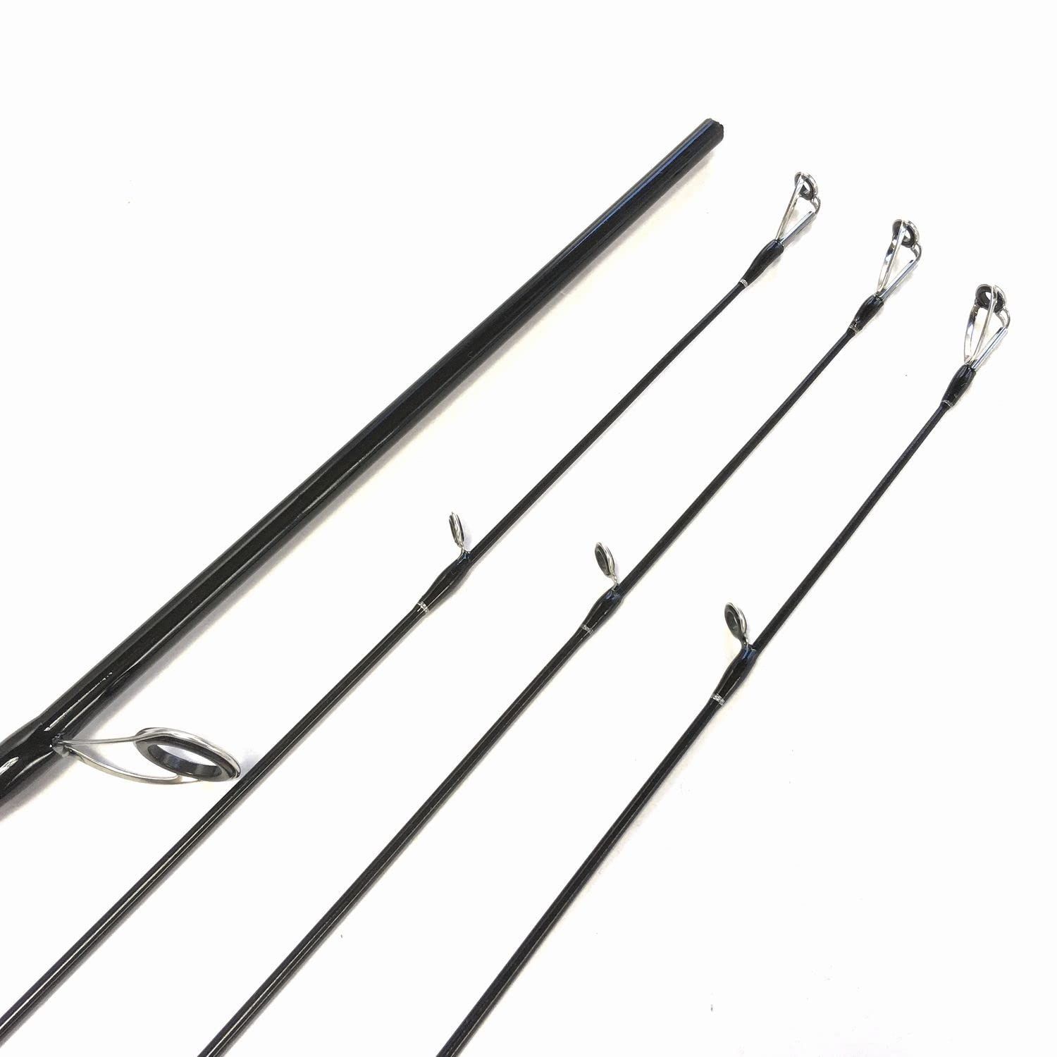 商品 ３種類 ML M MH が使える 3 WAY EVA 8 ft 7 6 ルアーロッド 2ピース - シーバスロッド バスロッド トラウトロッド ロックフィッシュロッド メバル アジング