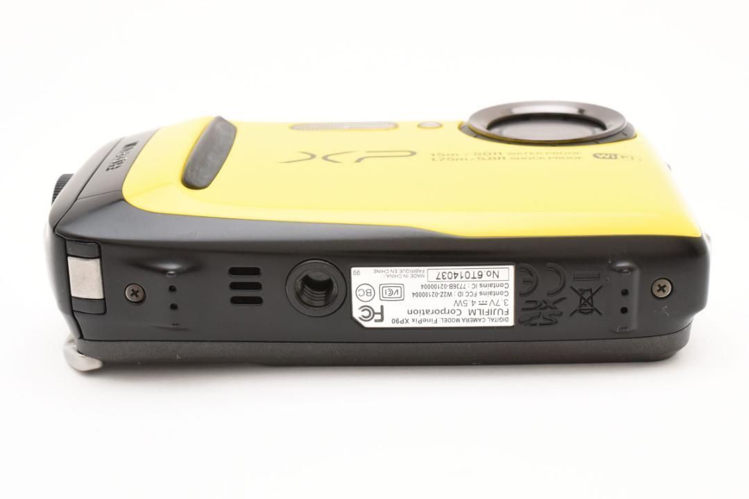 98 FUJIFILM FinePix XP90 イエロー 富士フイルム FinePix XP90