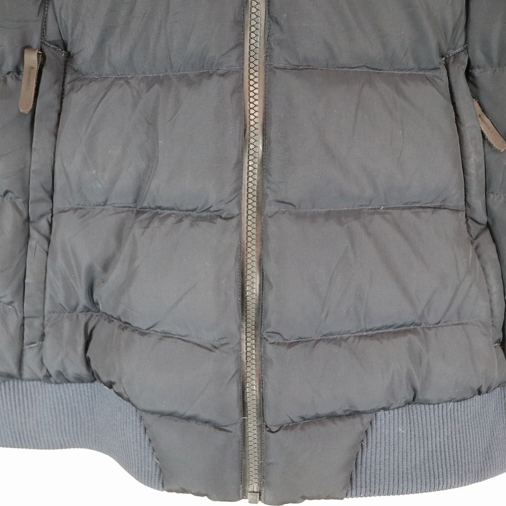 THE NORTH FACE ノースフェイス ダウンジャケット アウトドア キャンプ アウター 防寒 ネイビー (メンズ XL) 中古 古着 O6238