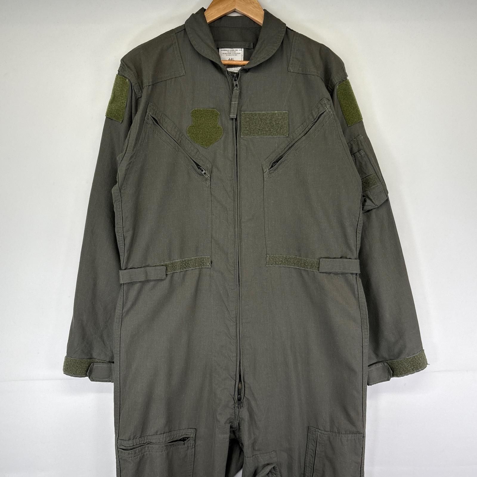 古着 ミリタリー USA製 長袖つなぎ CWU 27P ジャンプスーツ