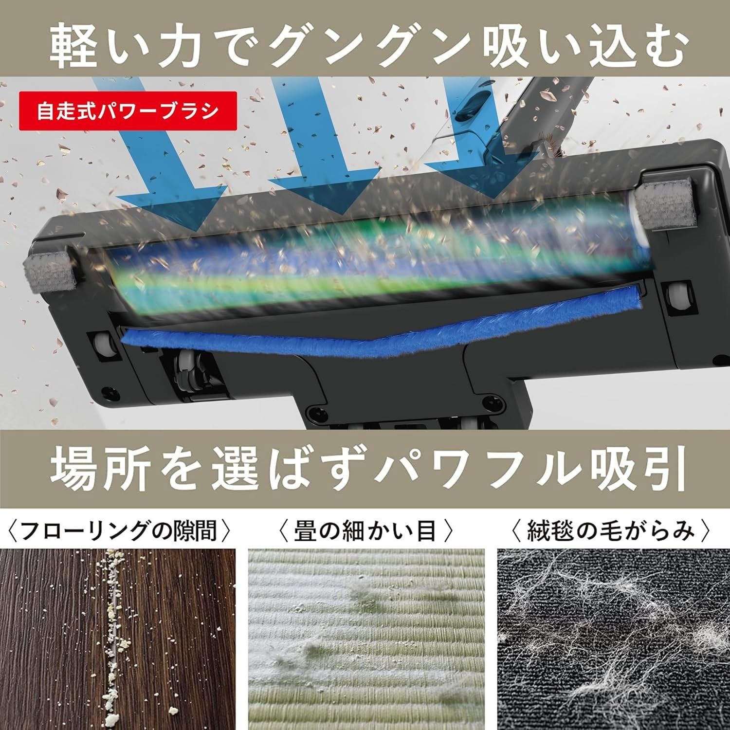 三菱電機 紙パック掃除機 Be-K (ビケイ) 小型 日本製 軽量 自走式パワーブラシ 毛がらみ除去 プレミアムブロンズ TC-FD2A-D -  メルカリ