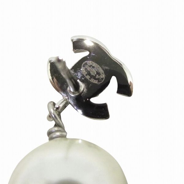 シャネル CHANEL B19 V ココマーク フェイクパール ラインストーン