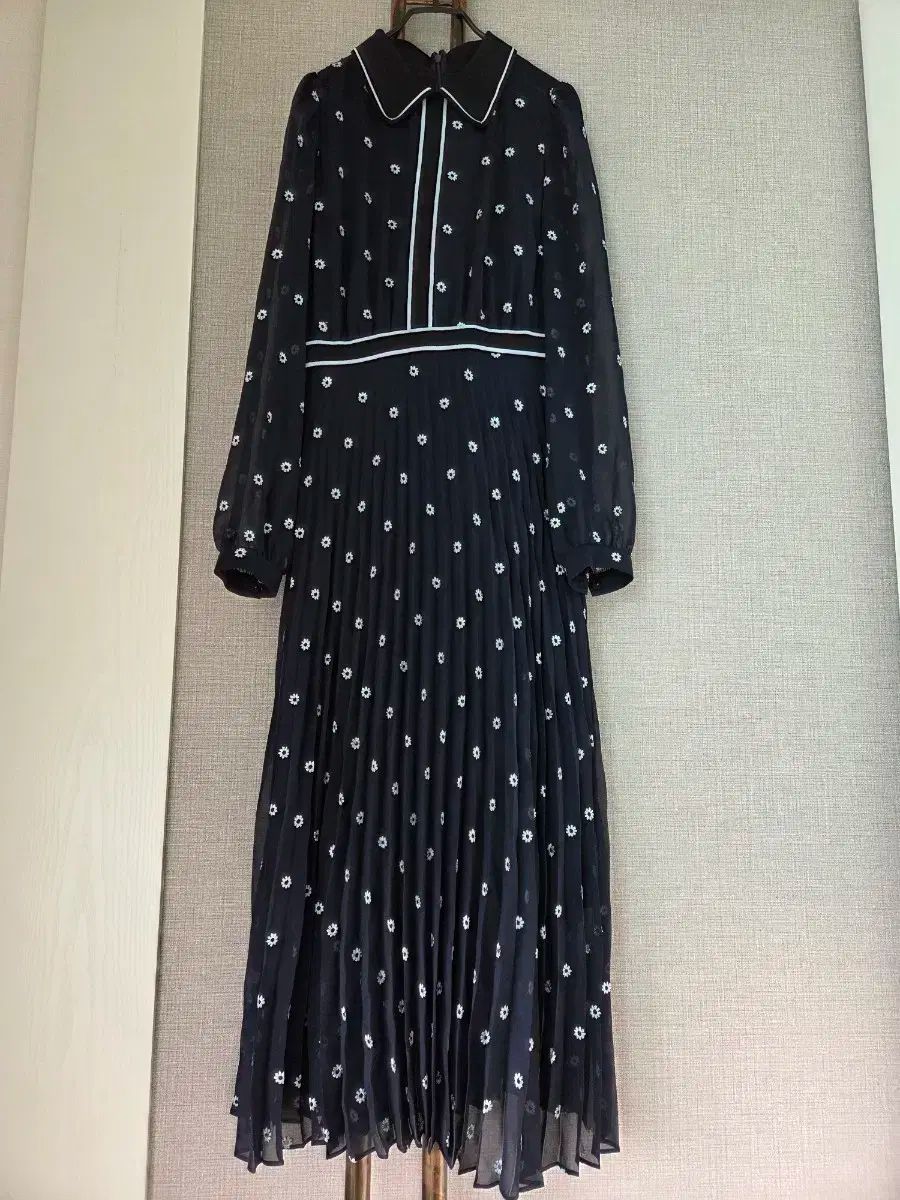 JILL STUART ニートバイ シフォン ロング丈ワンピース