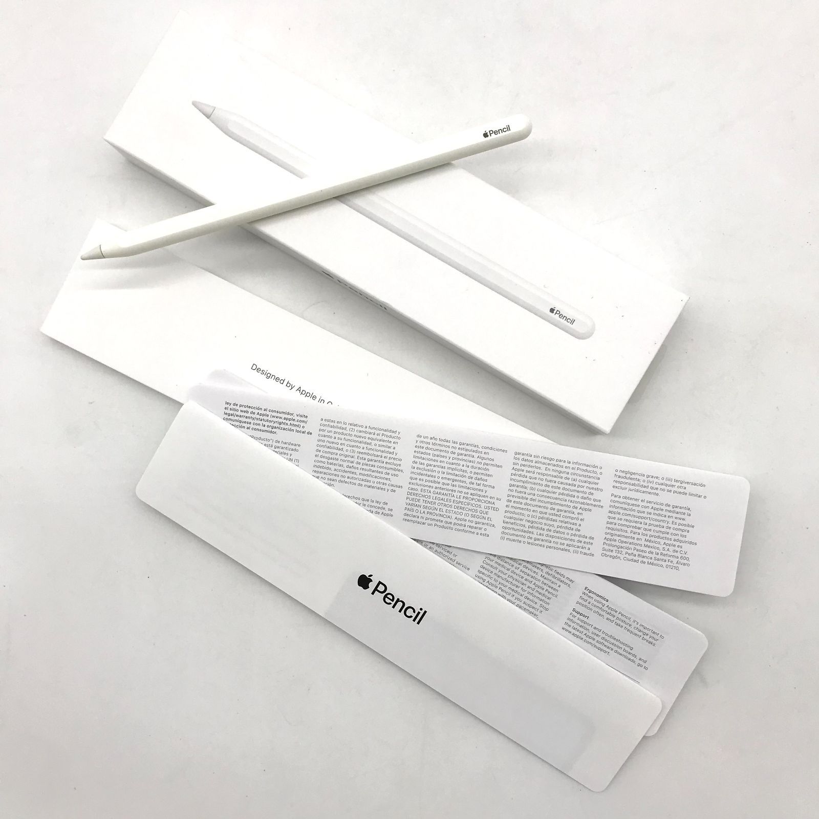 ▽【動作確認済/ABランク】Apple Applepencil アップルペンシル 第2 