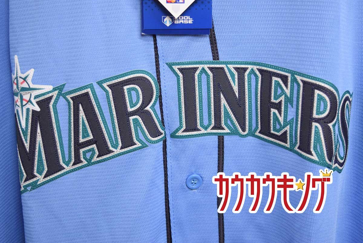 【未使用】マジェスティック シアトル・マリナーズ #51 イチロー 2019スプリングキャンプ用 レプリカ ユニフォーム 2XL 野球 メジャーリーグ