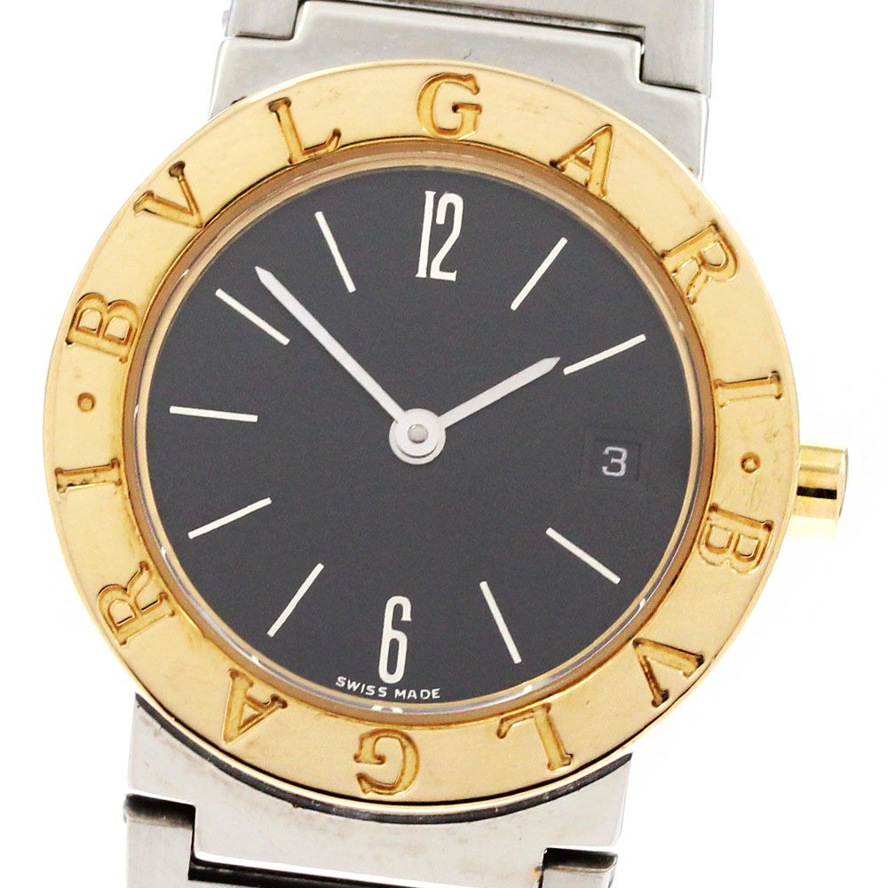 ブルガリ BVLGARI BB26SGD ブルガリブルガリ YGコンビ デイト クォーツ レディース_883018