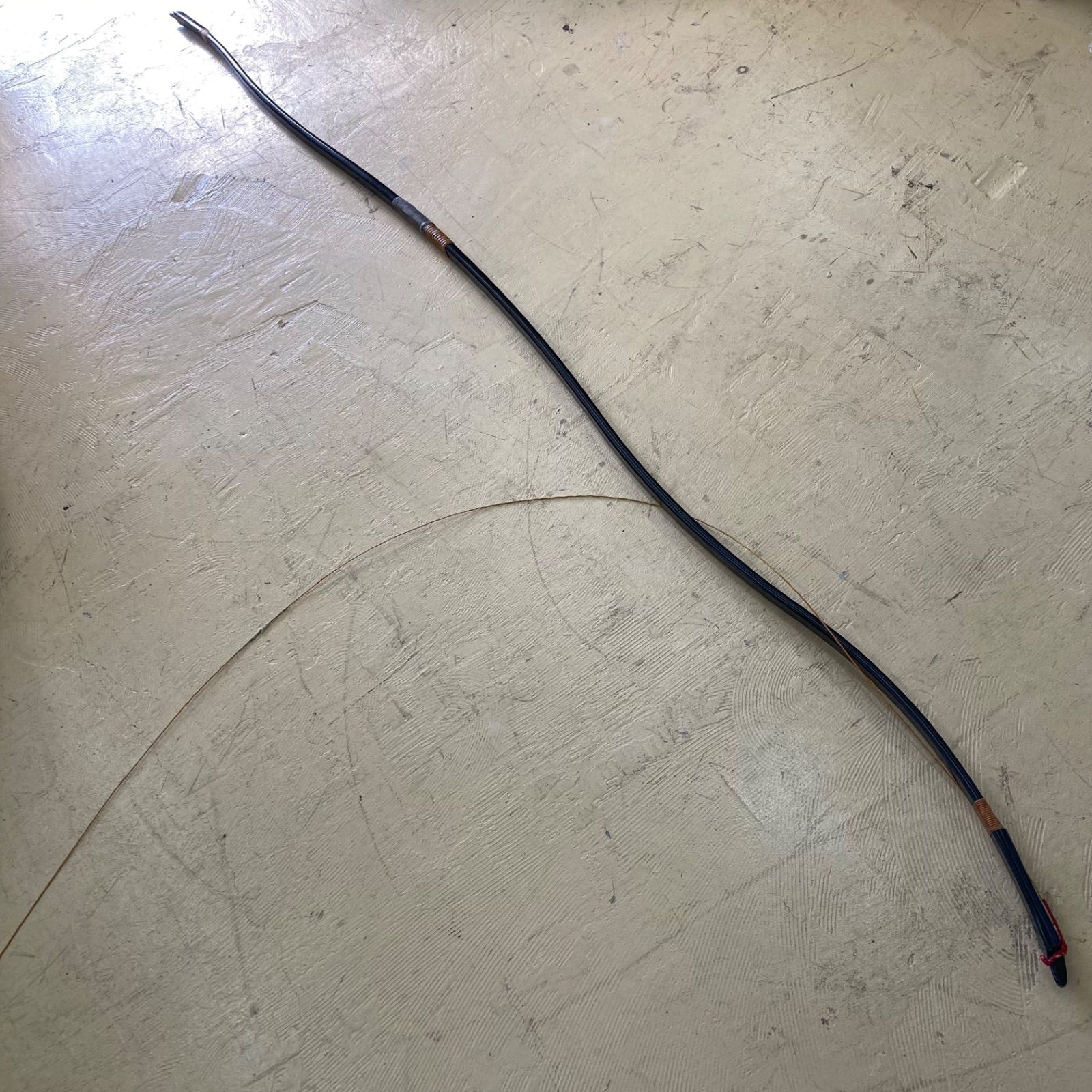 弓 弓道 直心 14kg グラスファイバー 着払い