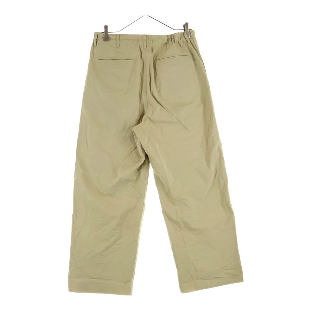 AURALEE オーラリー コットン イージーワイドパンツ ベージュ