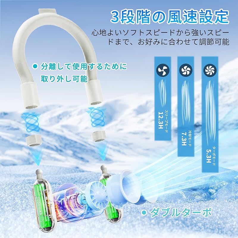 首掛け扇風機 ネッククーラー