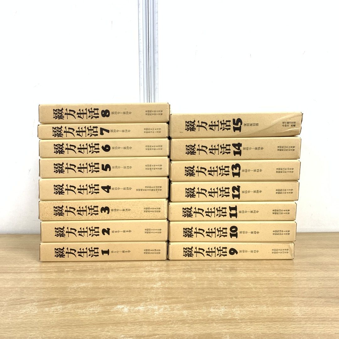 01)【同梱不可】綴方生活 復刻版 全15巻揃いセット/綴方生活復刻委員会/けやき書房/指導/教育/国語/学習/講座/動向/文集/研究/教師/B