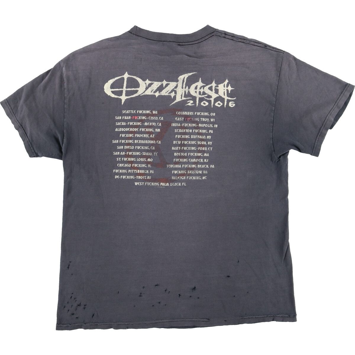 古着 OZZFEST オズフェスト バンドTシャツ バンT メンズL/eaa444244 