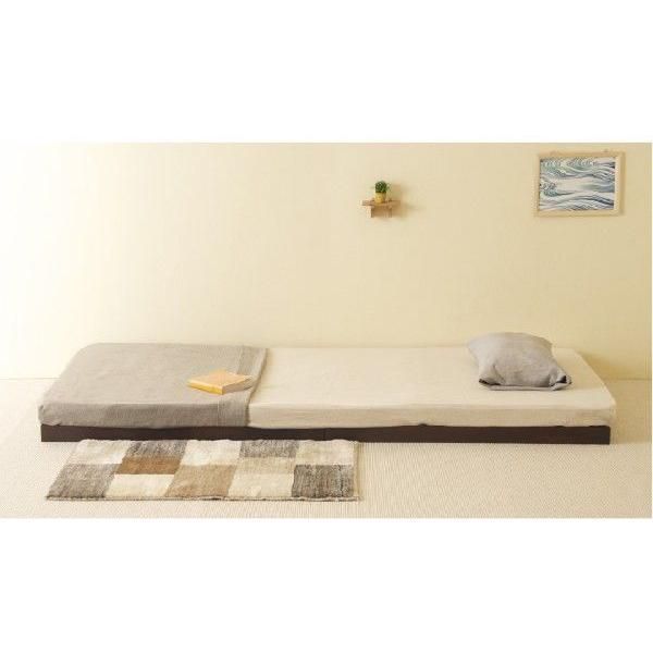 ベッドフレーム　シングル ベッドフレーム シングルサイズ 割引 フロアベッド コロネ S すのこのみ