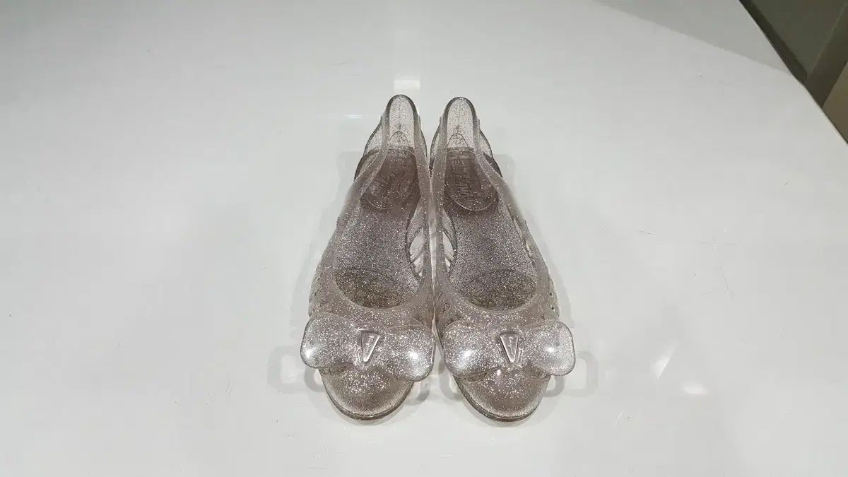 <정품> FERRAGAMO フェラガモ ゼリーシューズ 5 ワイド 220 -ノーマル 225 83