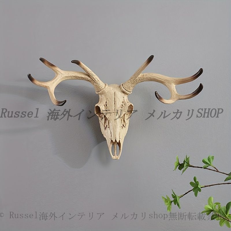 ウォール アート 鹿 ハンティングトロフィー おしゃれ 壁掛け
